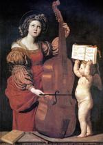 欧洲12-19世纪油画五_DOMENICHINO - St Cecilia